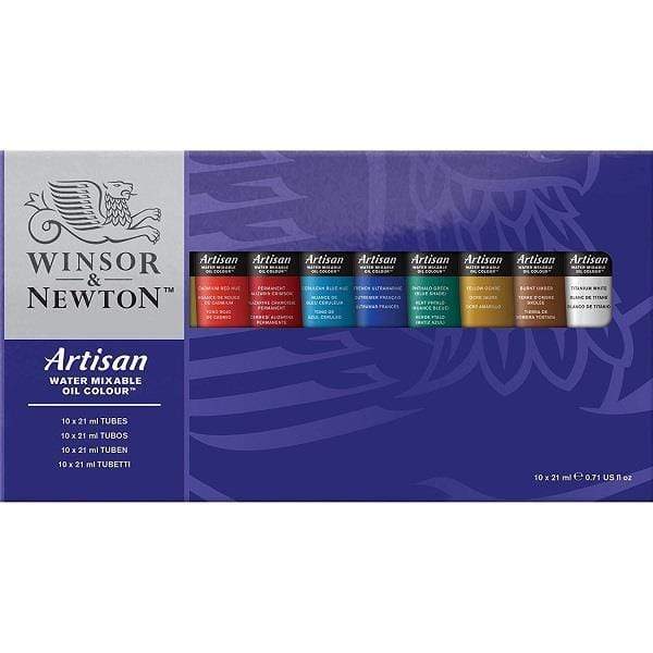 ARTISAN WATERMIX OIL Artisan Water Mixable Oil Paint Set of 10 x 21mL