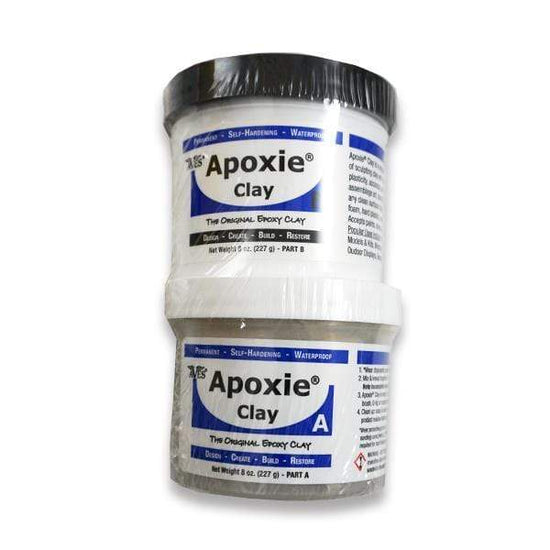 AVES STUDIO LLC APOXIE CLAY Aves - Apoxie Clay - 1lb/16oz - A+B kit - White