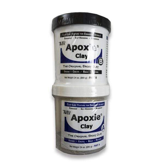 AVES STUDIO LLC APOXIE CLAY Aves - Apoxie Clay - 3lb/48oz - A+B Kit