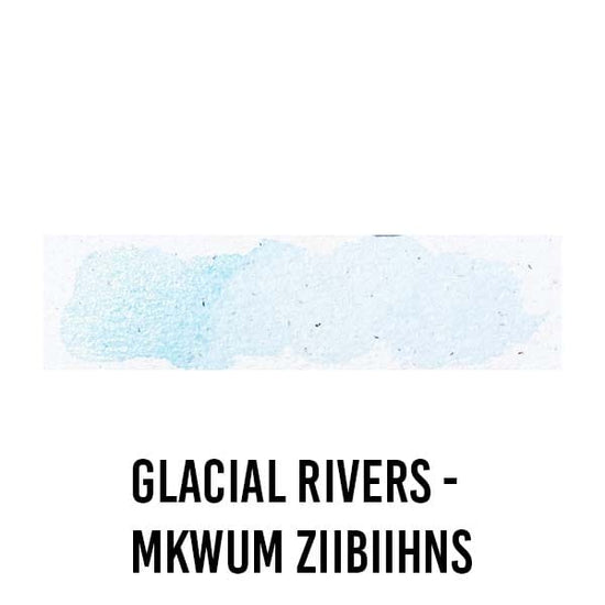 Beam Paints WATERCOLOUR HALF-PAN Glacial Rivers - Mkwum Ziibiihns Beam - Watercolour Paintstones - Individual Colours