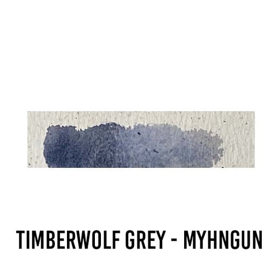 Beam Paints WATERCOLOUR HALF-PAN Timberwolf Grey - Myhngun Beam - Watercolour Paintstones - Individual Colours