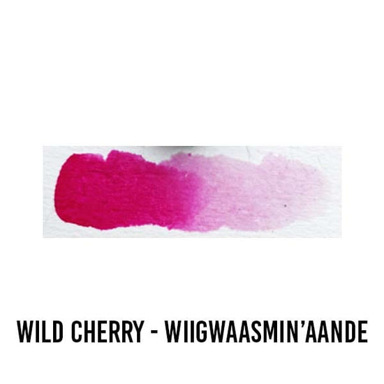 Beam Paints WATERCOLOUR HALF-PAN Wild Cherry - Wiigwaasmin’aande Beam - Watercolour Paintstones - Individual Colours