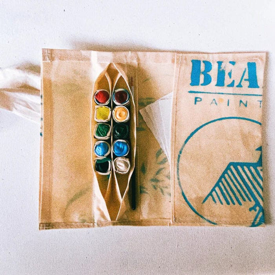 Beam Paints WATERCOLOUR SET Beam - Watercolour Set - Minjeemin Canvas Wrap - 10 Colours