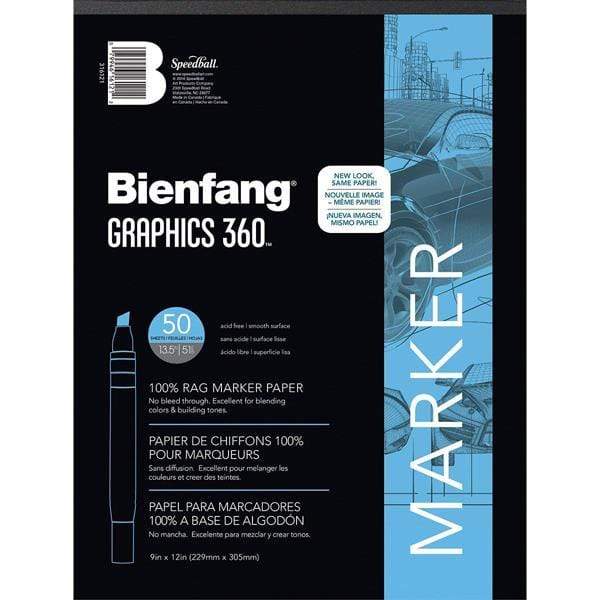 BIENFANG #360 MARKER PAD Bienfang #360 Marker Pad 9x12"