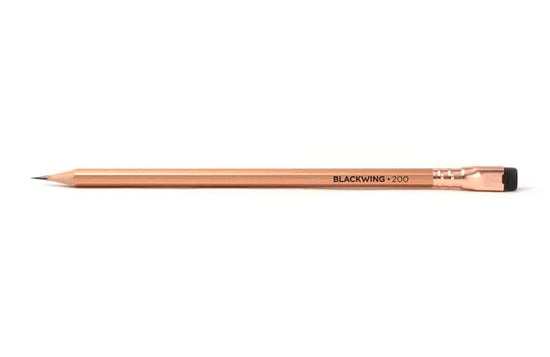 BLACKWING Graphite Pencil Set Blackwing - Volume #200 - Coffeehouse Copper - Firm Pencils - Set of 12