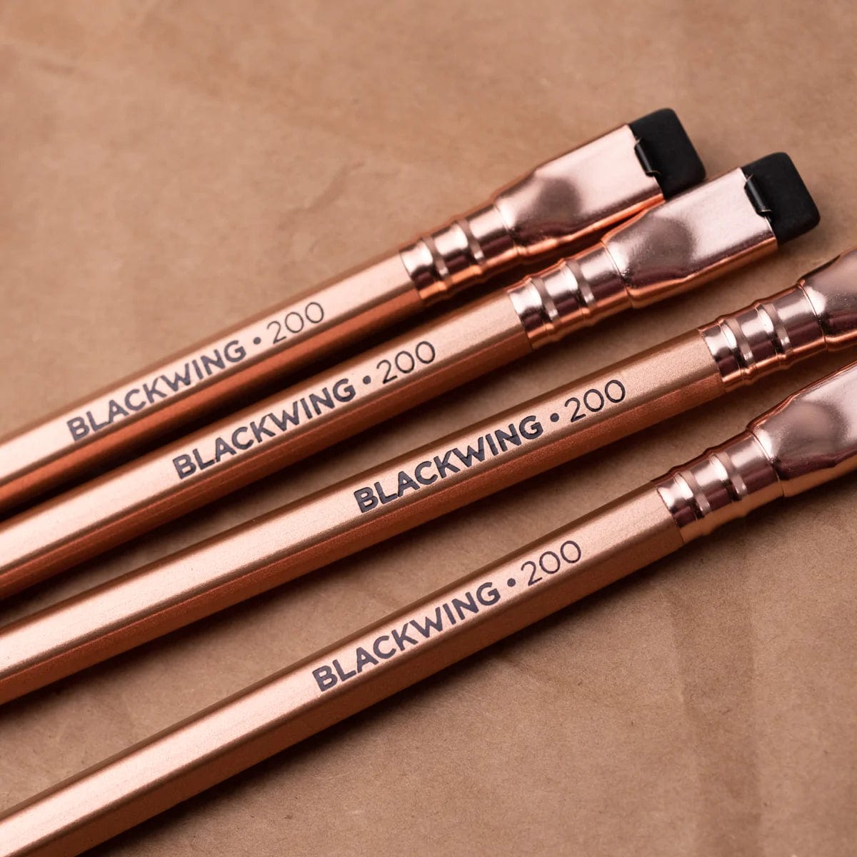 Blackwing Graphite Pencil Set Blackwing - Volume #200 - Coffeehouse Copper - Firm Pencils - Set of 12