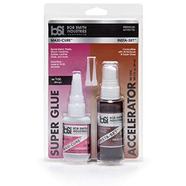 BOB SMITH INDUSTRIES COMBO PACK-MAXI CURE/INSTA SET BSI Combo Pack - Maxi-Cure / Insta-Cure
