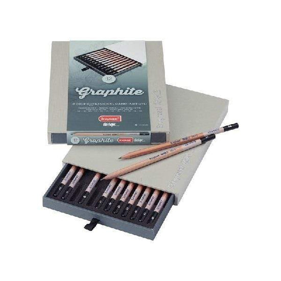 Load image into Gallery viewer, BRUYNZEEL DESIGN GRAPHITE PENCIL Bruynzeel - Design - Graphite Pencils - 12 Pack
