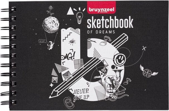 BRUYNZEEL Hardcover Sketchbook Bruynzeel - Hardcover Sketchbook - A5 - Item #60299001