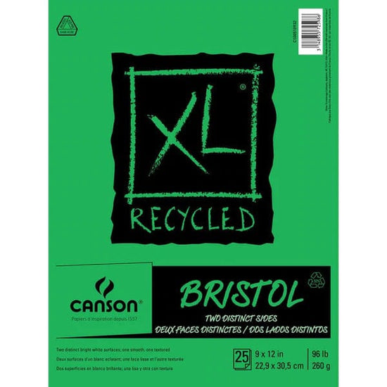 Load image into Gallery viewer, CANSON Bristol - Double Sided Canson - XL - Recycled Bristol - 9x12&amp;quot; - Item #100510932
