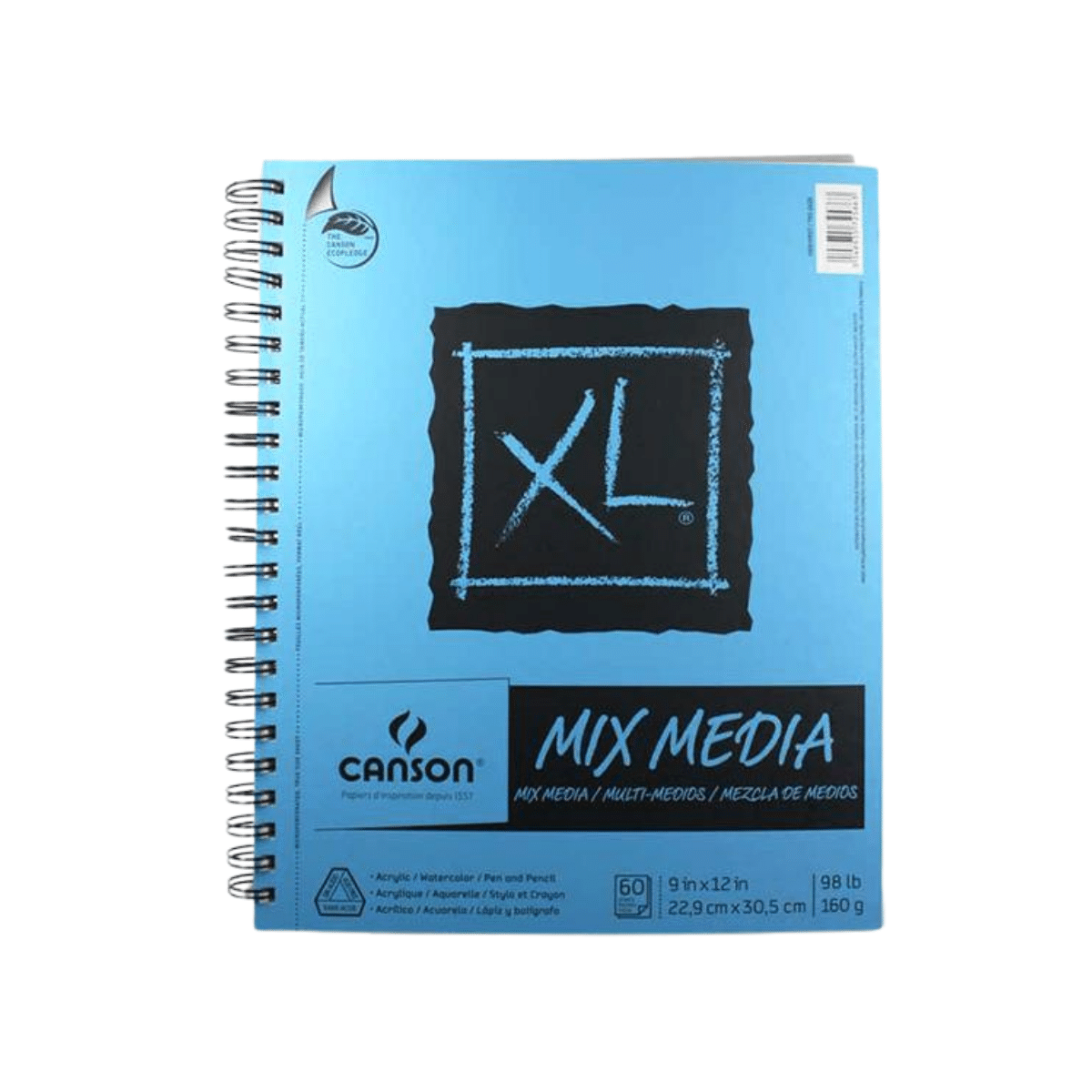 CANSON SKETCH PAD 9X12 24 SHEETS SPIRAL 90GSM