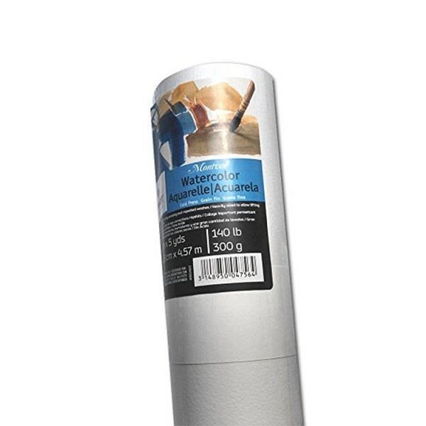 CANSON MONTVAL WC Canson Montval Watercolour Paper Roll 48"x5 Yards