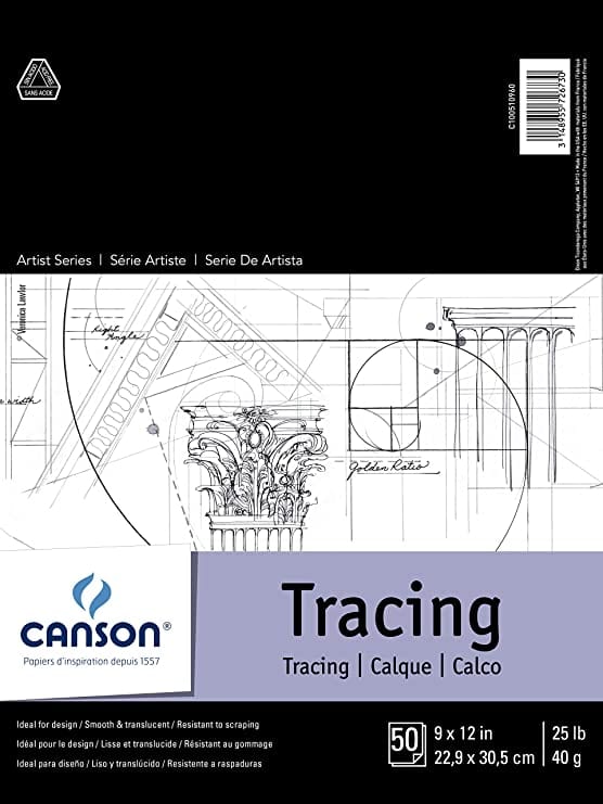 CANSON Tracing Pad Canson - Tracing Pad - 9x12" - Item #100510960