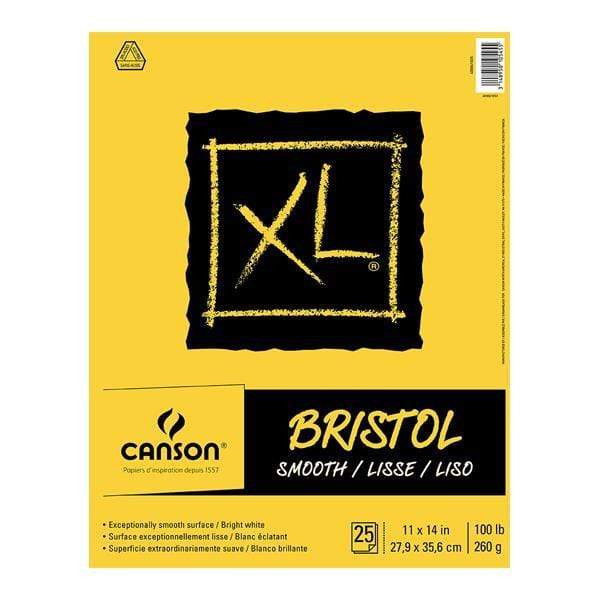 CANSON XL BRISTOL SMOOTH Canson XL Bristol Pad Smooth 11x14"