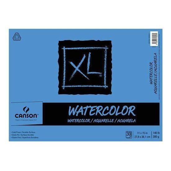 CANSON XL WATERCOLOUR Canson XL Watercolour Pad 11x15"