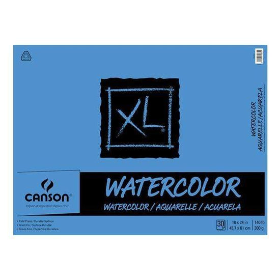 CANSON XL WATERCOLOUR Canson XL Watercolour Pad 18x24"