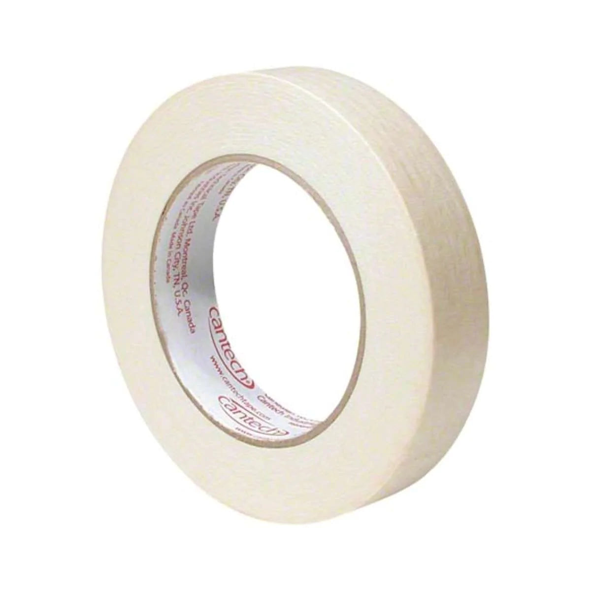 Cantech MASKING TAPE Cantech - Utility Masking Tape - 18mm x 55m Roll - Item #302241855