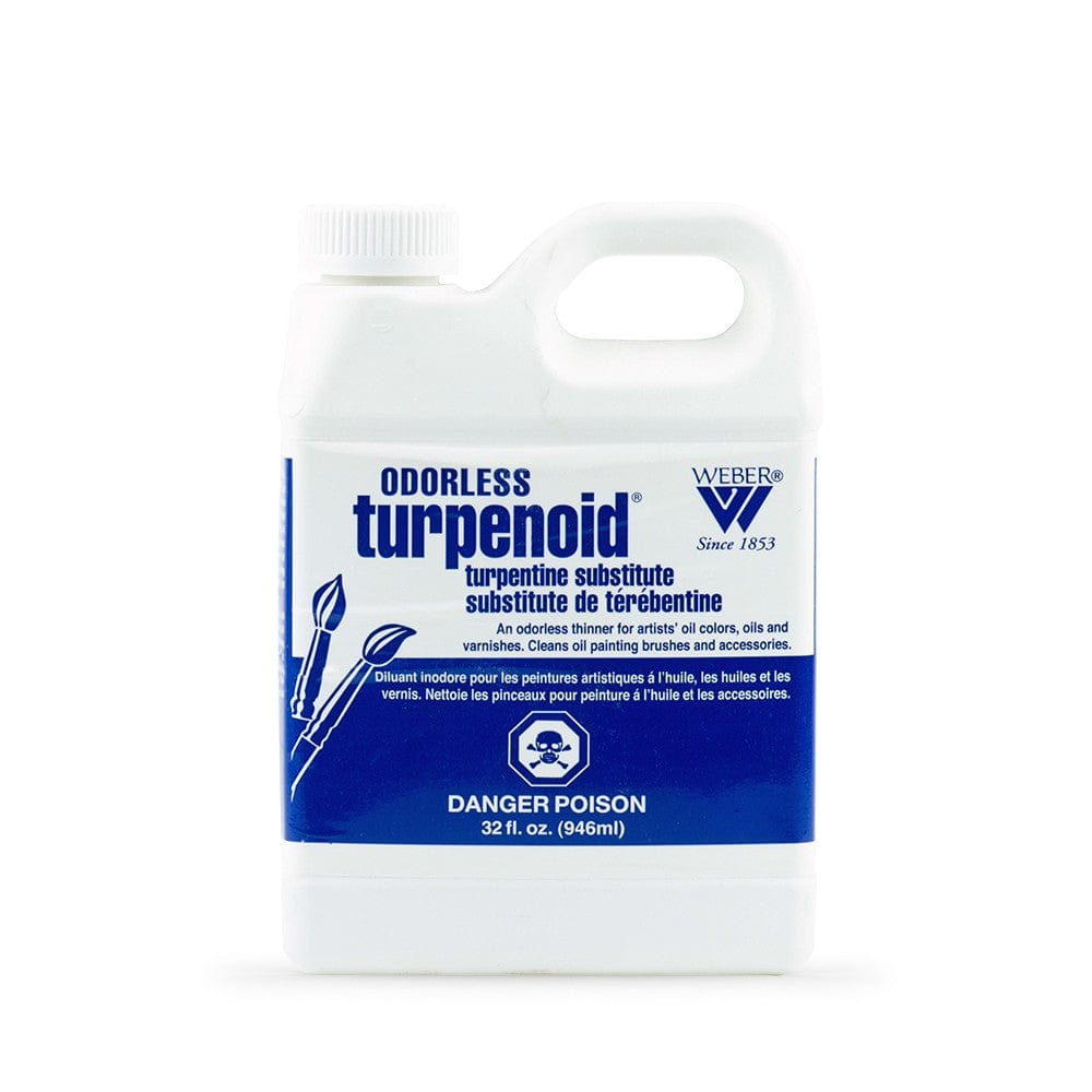 CHARTPAK ODOURLESS TURPENOID Weber - Odorless Turpenoid - 946L Jug - Item #1684CN