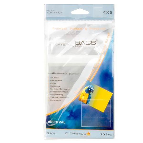 Clear Bags Protective Envelope 4x6