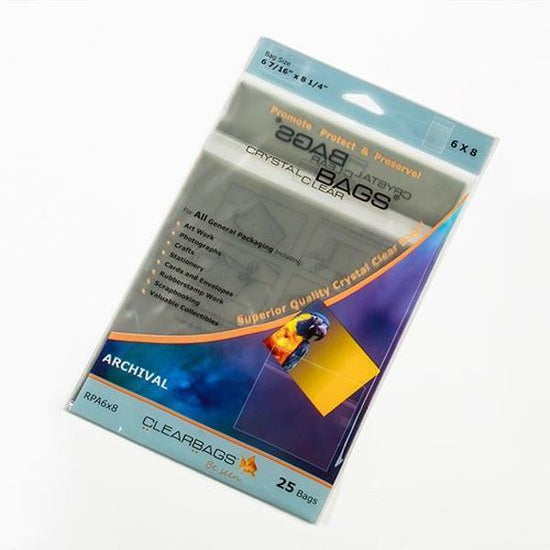 CLEARBAGS PROTECTIVE ENVELOPE Clear Bags Protective Envelope 6x8"
