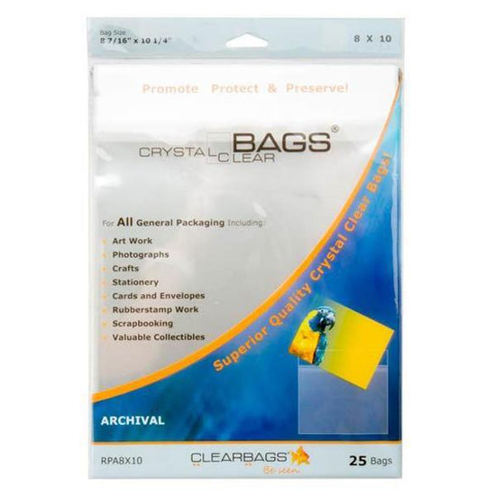 CLEARBAGS PROTECTIVE ENVELOPE Clear Bags Protective Envelope 8x10"