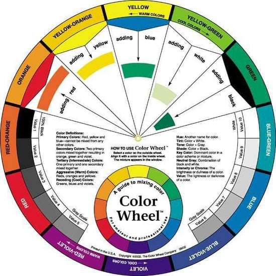 COLOR WHEEL COLOR WHEEL 9" Colour Wheel