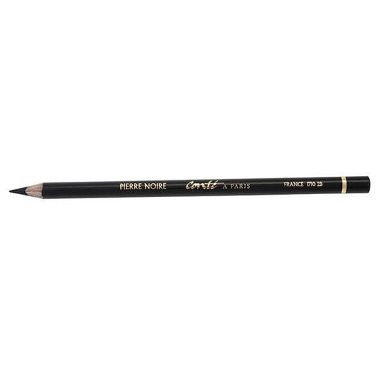 CONTE PENCIL BLACK 2B Conte Pencils - Individual