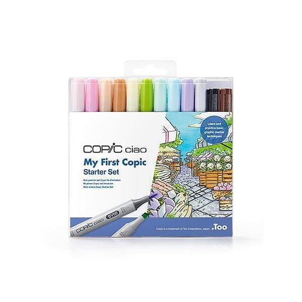 
                
                    Load image into Gallery viewer, COPIC STARTER SET Copic - Ciao - Starter Set - 12 Pieces - My First Copic
                
            