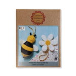 Corinne Lapierre Embroidery Kit Corinne Lapierre - Mini Felt Craft Kit - Bee & Flower
