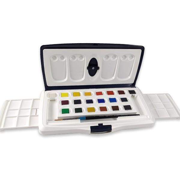 DALER ROWNEY WATERCOLOUR SET Aquafine Watercolour Set of 20 Colours