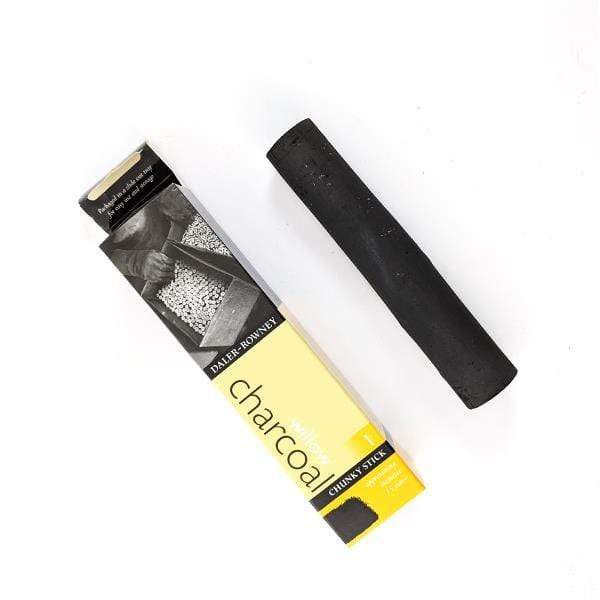DALER ROWNEY WILLOW CHARCOAL Daler Rowney Willow Charcoal 15 mm - 1 Chunky Stick