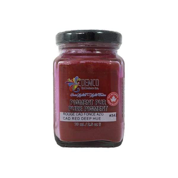 DEMCO PIGMENT CAD RED DEEP HUE Demco Dry Pigment, 75ml Series 2