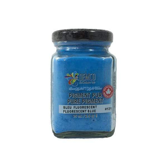DEMCO PIGMENT FLUO BLUE Demco Dry Pigment, 75ml Series 3