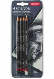 Derwent Charcoal Pencil Derwent - Charcoal Pencils - Set of 4 - Item #39000