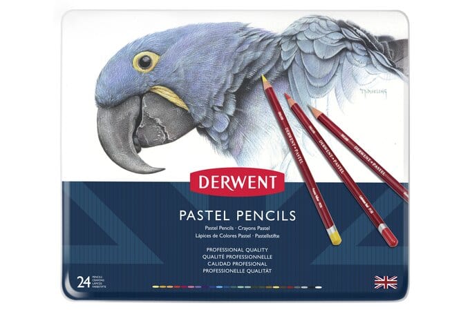 DERWENT PASTEL PENCIL Derwent - Pastel Pencils - Set of 24 Colours - Item #32992