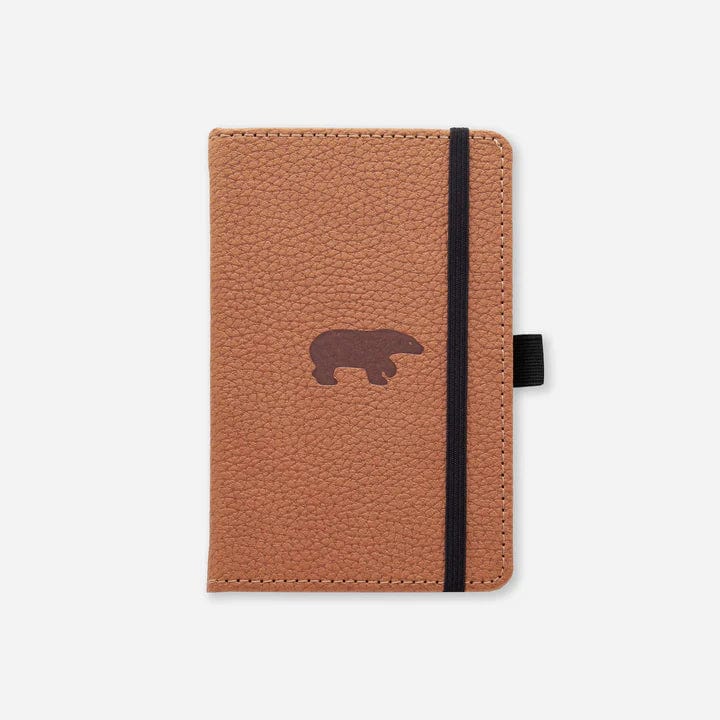 Dingbats Notebook - Blank Dingbats - Pocket Notebook - 9.5x14.5cm - Bear - Plain Pages - Item #D5406H