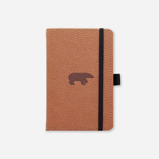 Dingbats Notebook - Blank Dingbats - Pocket Notebook - 9.5x14.5cm - Bear - Plain Pages - Item #D5406H