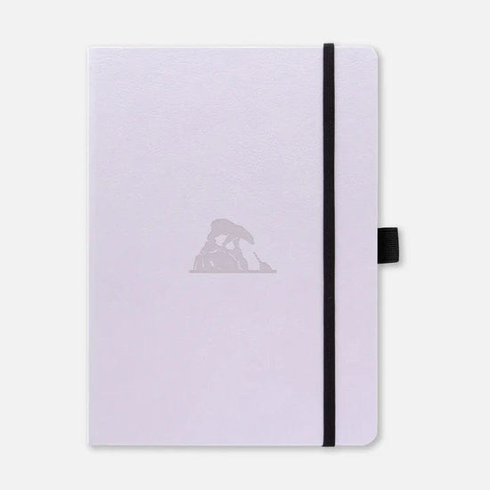 Dingbats Notebook - Dotpaper Dingbats - Standard Notebook - 16x21.5cm - Arctic - Dotted Pages - Item #D5623GL