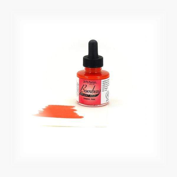 DR. MARTINS INK BRIGHT RED Dr. Ph. Martin's Bombay India Ink