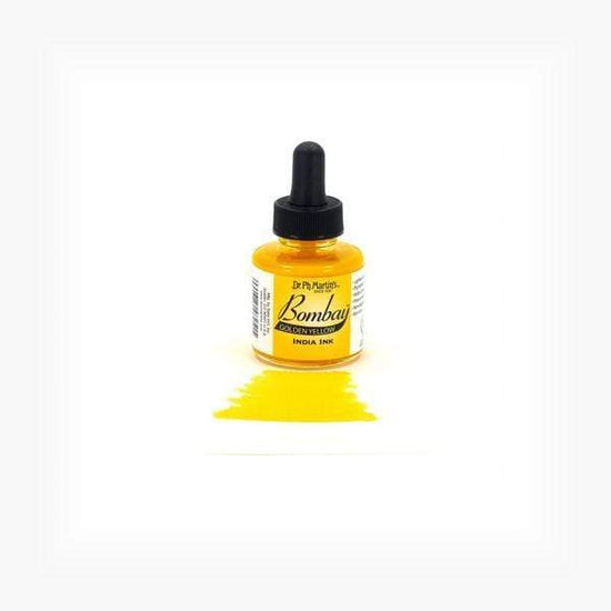 DR. MARTINS INK GOLDEN YELLOW Dr. Ph. Martin's Bombay India Ink