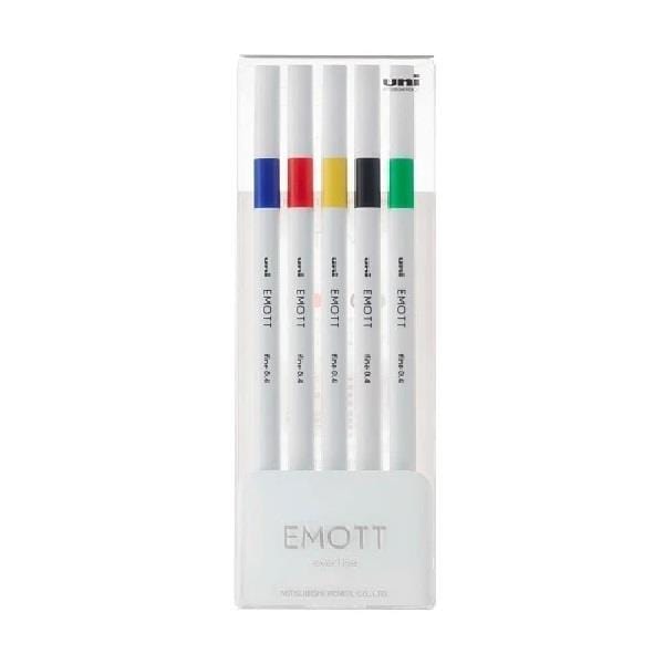 EMOTT COLOURED PENS EMOTT - Coloured Pens - 5 Colours - NO.1