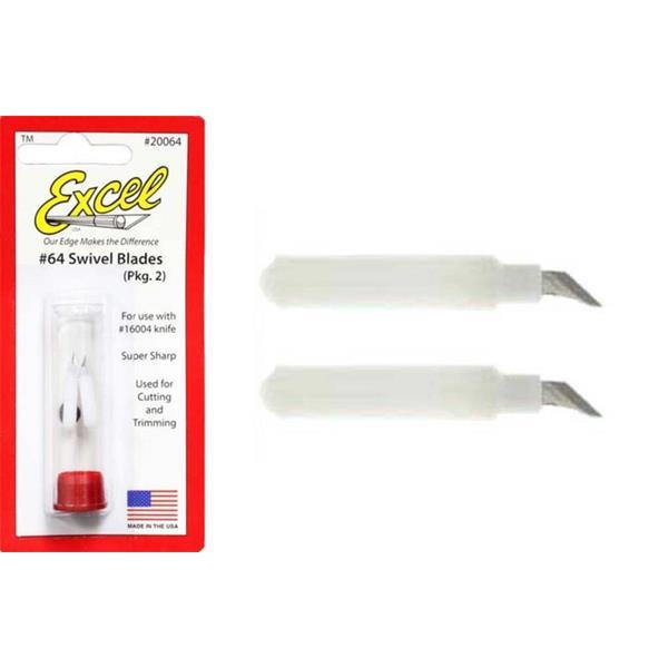 Excel Swivel Blade #64, Pack of 2, Gwartzmans