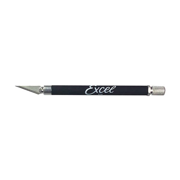 EXCEL KNIFE Excel - Grip On Knife - Black
