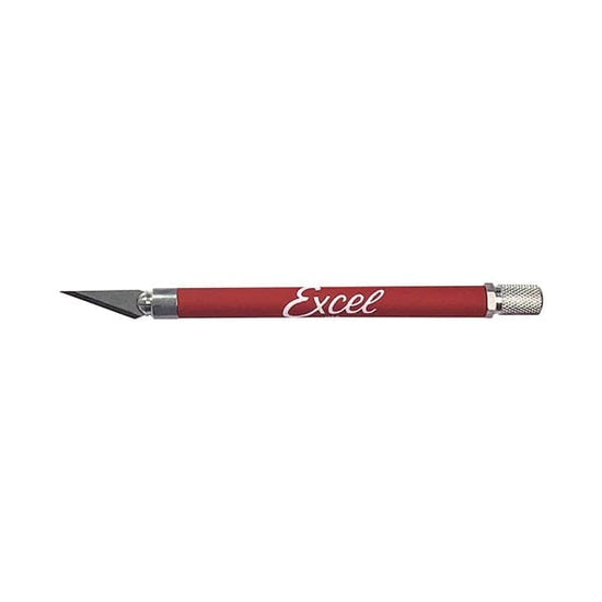 EXCEL KNIFE Excel - Grip On Knife - Red