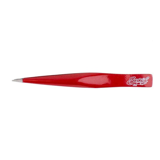 EXCEL Tool Excel - Ultra Fine Point Tweezers - Red - Item #30428