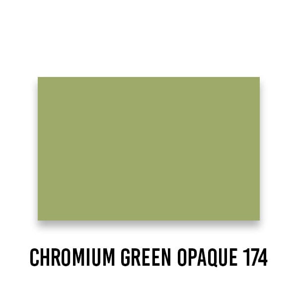 Faber-Castell BRUSH MARKERS Chromium Green Opaque 174 Faber-Castell - Goldfaber Aqua - Dual-Tip Markers