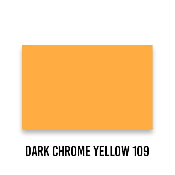 Faber-Castell BRUSH MARKERS Dark Chrome Yellow 109 Faber-Castell - Goldfaber Aqua - Dual-Tip Markers