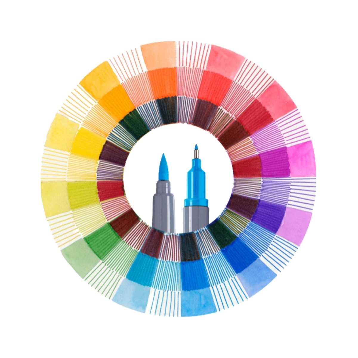Faber-Castell BRUSH MARKERS Faber-Castell - Goldfaber Aqua - Dual-Tip Markers