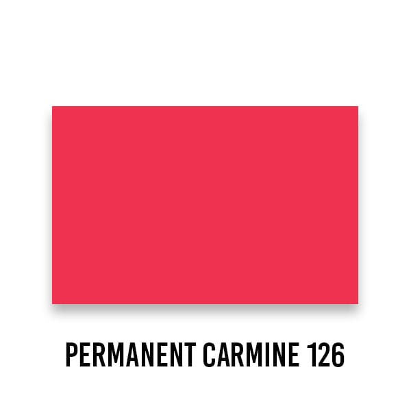 Faber-Castell BRUSH MARKERS Permanent Carmine 126 Faber-Castell - Goldfaber Aqua - Dual-Tip Markers
