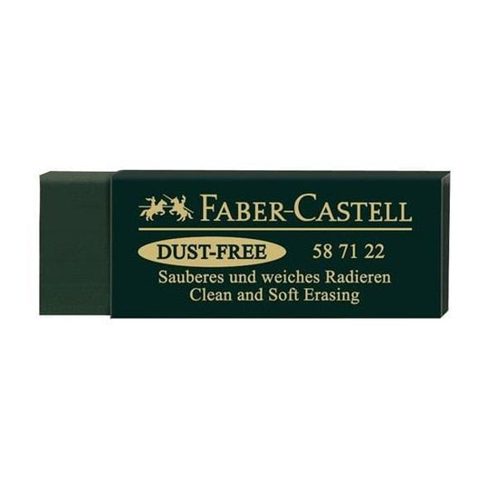 FABER CASTELL ERASER Faber Castell Green Dust Free Eraser